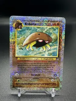 Pokemon Kabuto Reverse Holo Legendary Collection 48/110 - Vintage WOTC 2002 - Image 1