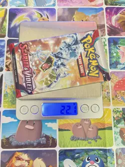 VERY HEAVY 22.1g Scarlet And Violet Base Pokemon TCG Booster Pack - Image 1