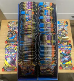 (98) Pokemon Mega Evolution Sleeved Booster Pack Factory Sealed - Image 1