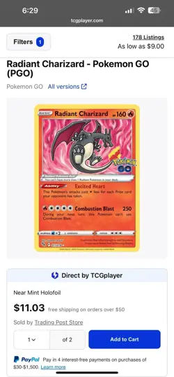 Pokemon Radiant Charizard, Blastoise, Venusaur- Pokemon GO (PGO) - Image 3