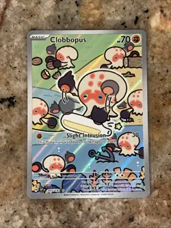 Pokemon TCG Clobbopus 207/191SV08: Surging Sparks Holo Illustration Rare - Image 1