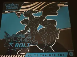 Pokemon TCG Black Bolt Elite Trainer Box ETB New Factory Sealed - Image 1