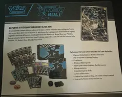 Pokemon TCG Black Bolt Elite Trainer Box ETB New Factory Sealed - Image 2
