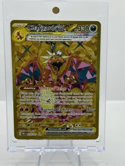 2023 Pokemon Charizard ex Obsidian Flames Holo Hyper Rare 228/197 - Image 1