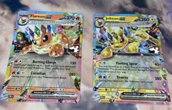 Jolteon ex & Flareon ex - Play! Pokemon Prize Pack Series 7 - Image 1