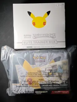 Pokemon 25th Anniversary Celebrations - Elite Trainer Box + Collector's Chest 820650809439 - Image 1