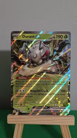 2024 Pokemon TCG Durant Ex SSP EN 004/191 Surging Sparks Double Rare - Image 1
