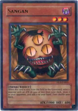 Yugioh! MP Sangan - HL2-EN003 - Parallel Rare - Limited Edition Moderately Playe - Image 1