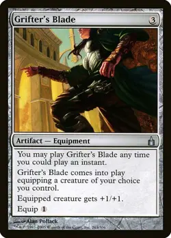 (2x) GRIFTER'S BLADE - Ravnica: City of Guilds - MTG Magic the Gathering Card - Image 1