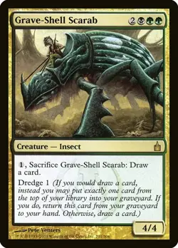 (1x) GRAVE-SHELL SCARAB - Ravnica: City of Guilds - MTG Magic the Gathering Card - Image 1