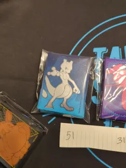 3 Version Lot of Pokemon Card Sleeves - Partial Amounts See Pic/Descriptin - Image 2