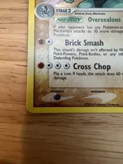 Pokemon Machamp Holo Rare Card 9/101 Hidden Legends LP - Image 5