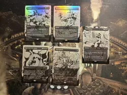 Spider-Man Venom Secret Lair Drop Series Inked Foil Magic No Bonus Card - Image 1