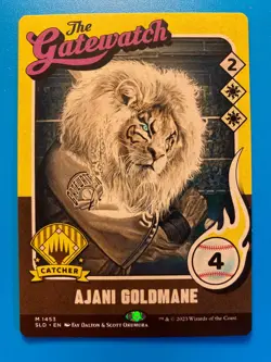 MTG 1x Ajani Goldmane # 1453 Secret Lair Drop Magic the Gathering Card x1 NM - Image 1