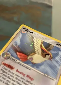 Pokemon Pidgeot TCG Holo Card 2/17 Pop Series 2 Swirl 2005 LP Condition - Image 3