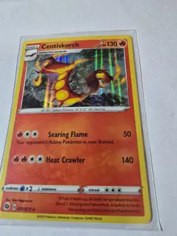 Centiskorch 010/073 - Champions Path - Holo Rare - Pokemon Card TCG NM/MT - Image 1