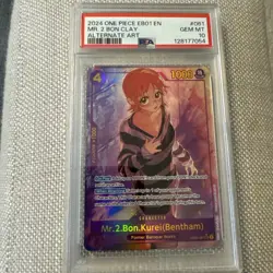 Mr. 2. Bon. Kurei (Bentham) - PSA 10 - EB01-061 - Graded Alt One Piece Card - Image 1