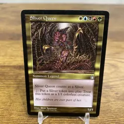 Sliver Queen Stronghold Regular Card Magic The Gathering Rare - Image 1