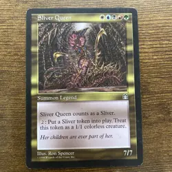 Sliver Queen Stronghold Regular Card Magic The Gathering Rare - Image 2