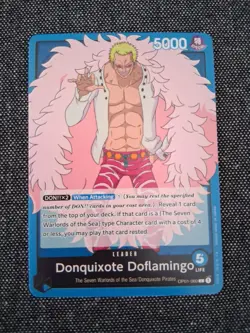 Donquixote Doflamingo (060) OP01-060 Romance Dawn Regular One Piece Trading Card - Image 1