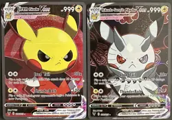 *CUSTOM* Pokemon Card Pikachu VCOS - Custom Hand Made Full Art Holo - Image 1