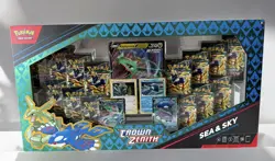 Pokemon Crown Zenith Sea & Sky Premium Collection Trading Card Game New Sealed - Image 1