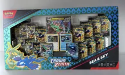 Pokemon Crown Zenith Sea & Sky Premium Collection Trading Card Game New Sealed - Image 2