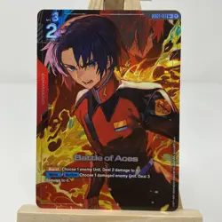 Battle Of Aces Holo Alt Art GD01 R+ Gundam Card Game - Image 1