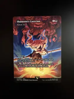 MTG Final Fantasy English Shantotto's Coercion Showcase 0034 Non-Foil - Image 1