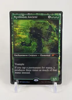 Nyxbloom Ancient MTG Secret Lair [Halo Foil] Magic The Gathering #1275 UNPLAYED - Image 1