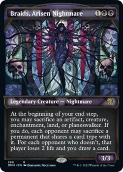 MTG English Braids, Arisen Nightmare (Showcase) NM Normal Dominaria United - Image 1