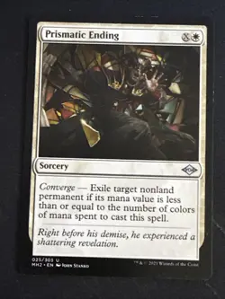 1x Prismatic Ending (025) Modern Horizons 2 LP MTG Magic the Gathering x1 MKE - Image 1