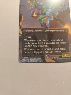 MTG Green Goblin, Nemesis Borderless Marvel's Spider-Man Eternal #0023 Magic - Image 2