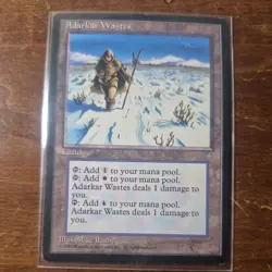 Adarkar Wastes Ice Age NM- MTG Magic the Gathering - Image 1