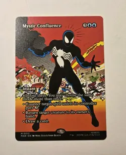 Mystic Confluence (Borderless) 0012 MTG Marvel Spiderman- Regular - Image 1