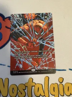 Tangle 0038 Regular Borderless Magic MTG Marvels Spider-Man - Image 1