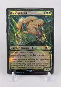 Questing Beast - MTG Secret Lair [Halo Foil] Magic The Gathering #1263 UNPLAYED - Image 1