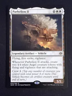 1x Parhelion II (024) War of the Spark LP MTG Magic the Gathering x1 MKE - Image 1