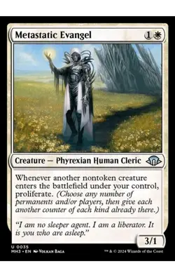 4x MTG Metastatic Evangel - MH3 Playset! Proliferate Staple! NM Mint! Ship Fast! - Image 1