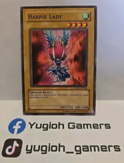 YUGIOH HARPIE LADY MRD COMMON UNLIMITED LIGHT PLAYED - Image 1