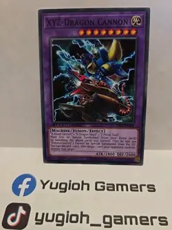 YUGIOH XYZ DRAGON CANNON COMMON SBCB 1ST EDITION LIGHT PLAYED - Image 1