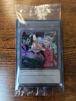 Pegasus & Toon Summoned Skull TKN5-EN032 Token Doom Of Dimensions Yugioh Sealed - Image 1