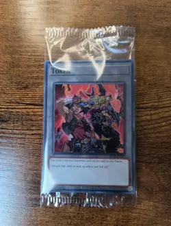 Axel & Volcanic Doomfire TKN5-EN033 Token Doom Of Dimensions Yugioh Sealed - Image 1