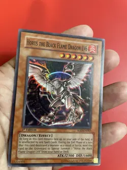 Yugioh Horus the Black Flame Dragon LV6 SOD-EN007-1 Edition - Image 3