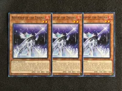 3x YuGiOh! - Returned of the Tistina AGOV-EN087 Common 1st Edition Near Mint - Image 1