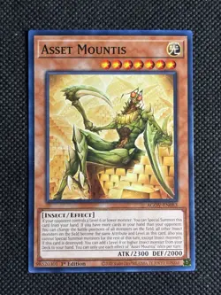 3x YuGiOh! - Asset Mountis AGOV-EN083 Common 1st Edition Near Mint - Image 2