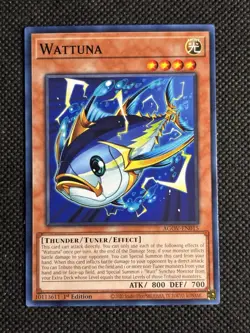 3x YuGiOh! - Wattuna AGOV-EN015 Common 1st Edition Near Mint - Image 2