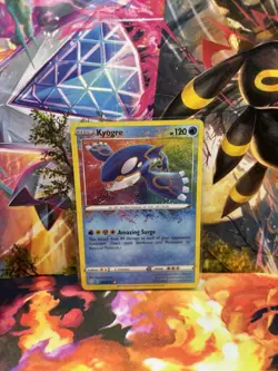 Pokemon TCG Kyogre Shining Fates Holo Card 021/072 Amazing Rare, Near Mint - Image 1