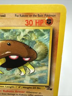 Pokemon TCG Kabuto Fossil 1st Edition Common Card 50/62 Regular NM - Image 4