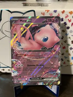 Mew ex 151/165 Sv: Scarlet & Violet 151 Holo card Pokemon TCG - Image 1